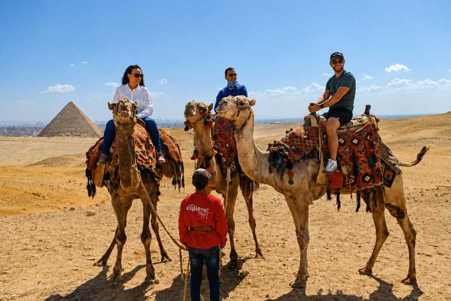 Let`s Explore Egypt Sunrise Giza Pyramids Tour with Camel Ride