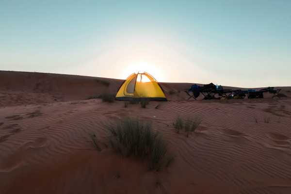 Above the Desert (Hot Air Ballon + Wadi Hawer)