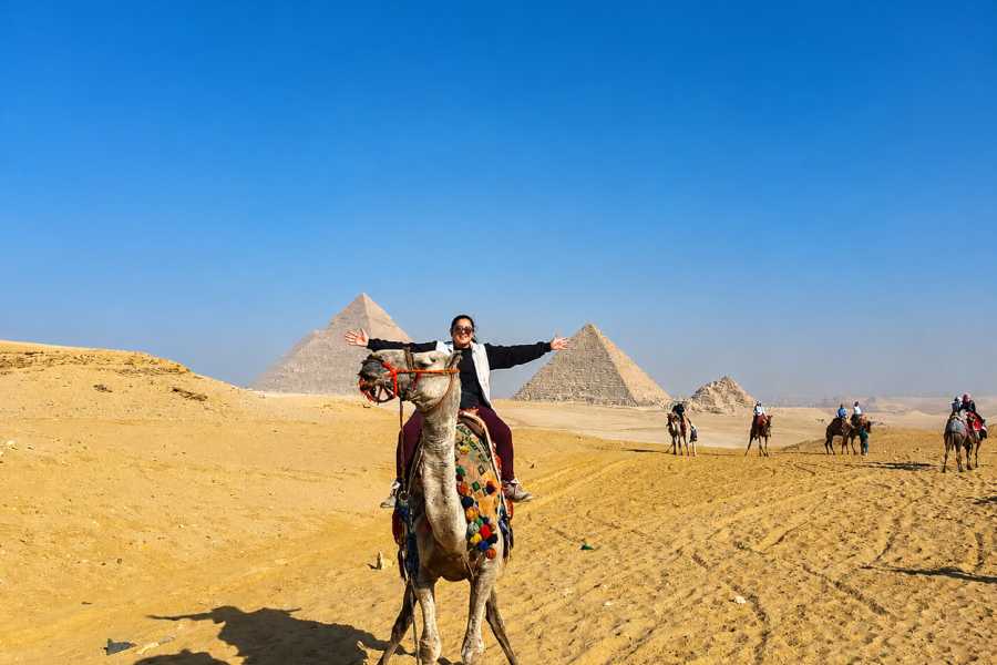 Let`s Explore Egypt Giza Pyramids, Sphinx & Camel Ride from Alexandria Port