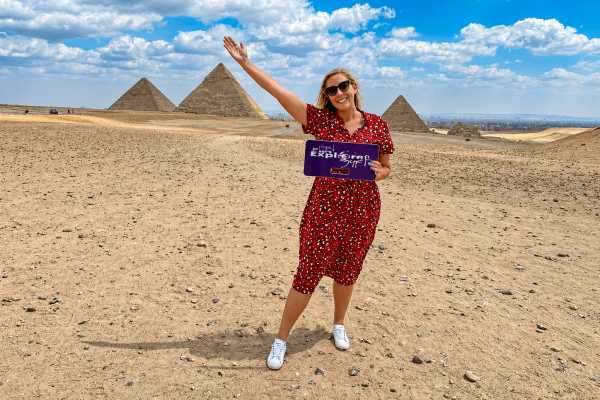 Giza Pyramids, Egyptian Museum & Khan El Khalili Tour