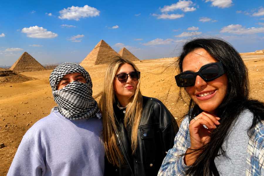 Let`s Explore Egypt Saqqara, Memphis & Giza Pyramids Tour from Alexandria Port