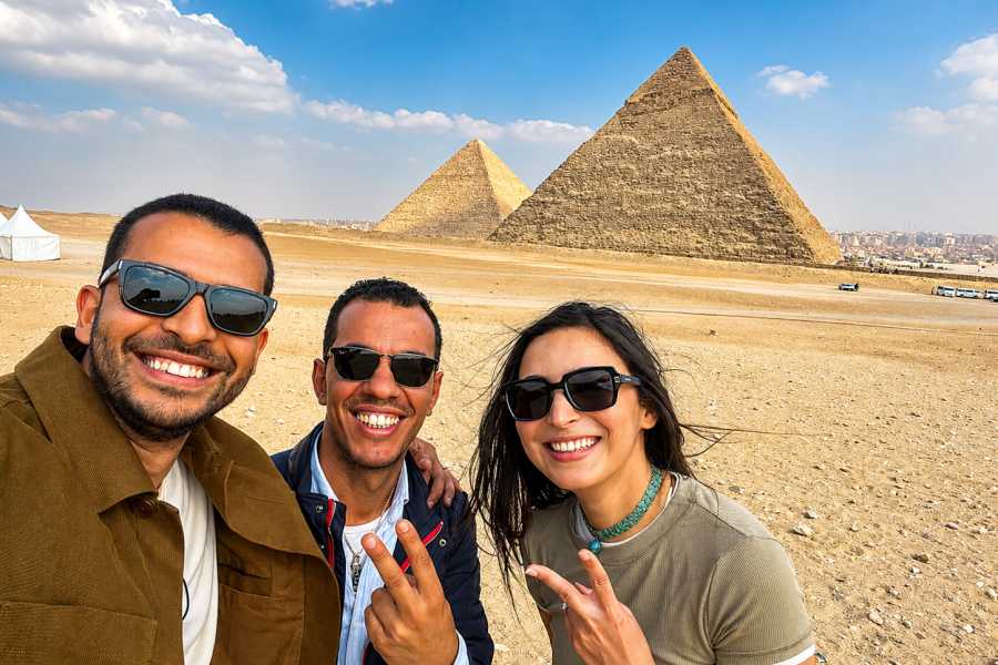 Let`s Explore Egypt Saqqara, Memphis & Giza Pyramids Tour from Alexandria Port