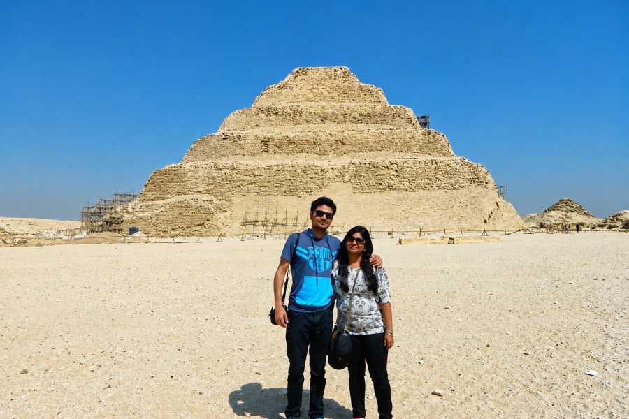 Let`s Explore Egypt Saqqara, Memphis & Giza Pyramids Tour from Alexandria Port