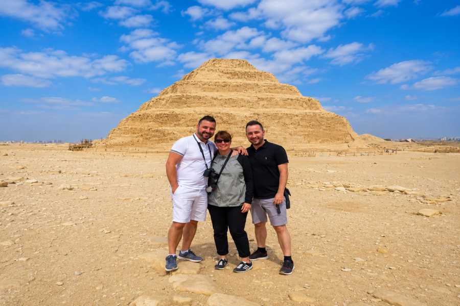 Let`s Explore Egypt Pyramids, Saqqara & Dahshur Tour from Alexandria Port