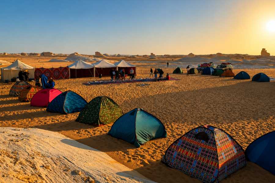 Let`s Explore Egypt 2 Days White Desert Camping