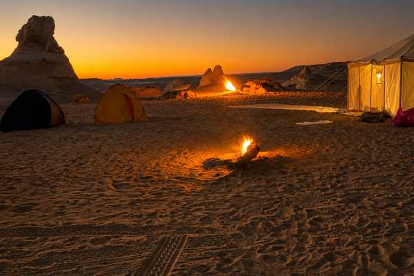 Private White Desert Safari