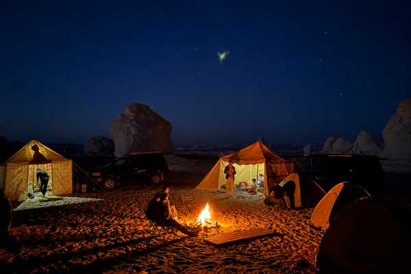 Private White Desert Safari
