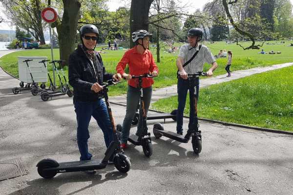 Guided E-Scooter Tour Zurich