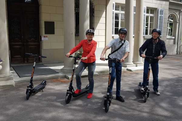 Guided E-Scooter Tour Zurich