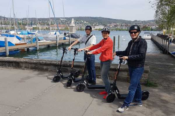 Guided E-Scooter Tour Zurich