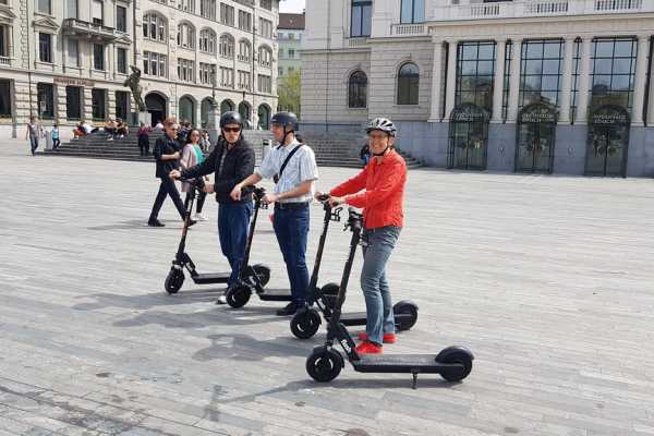 Guided E-Scooter Tour Zurich