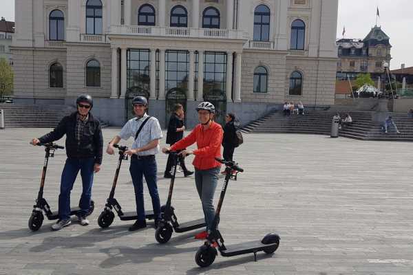 Guided E-Scooter Tour Zurich