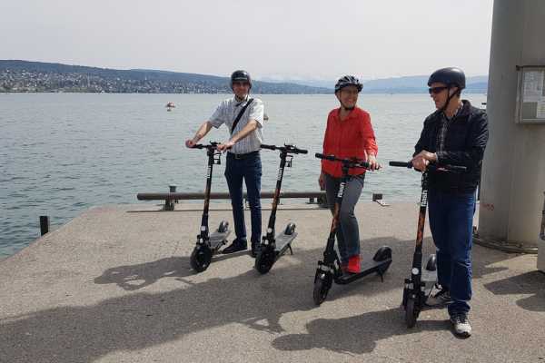 Guided E-Scooter Tour Zurich