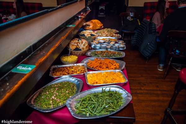 Thanksgiving Dinner 2025 at the Highlander Rome!