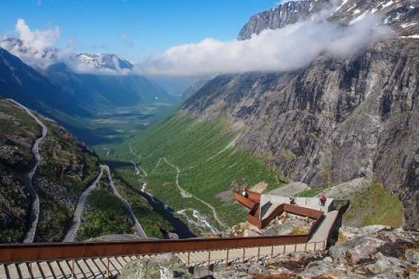 Andalsnes the Troll Road and Troll Wall