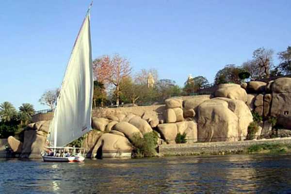 Aswan Felucca Ride Botanical Garden Elephantine Island