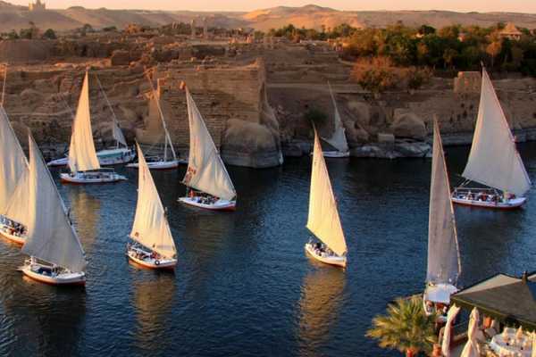 Aswan Felucca Ride Botanical Garden Elephantine Island