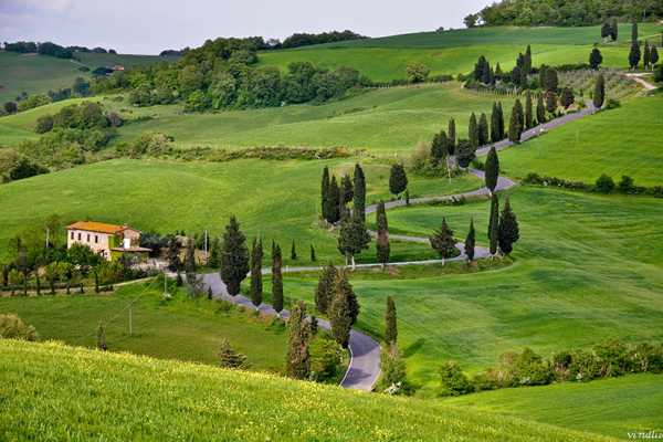 Fd  Tour Via Francigena - along ancient Pilgrims' Roads and small 'Borghi'