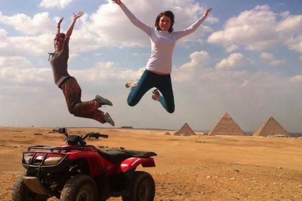 Desert Safari ATV Quad Biking Around Pyramids of Giza