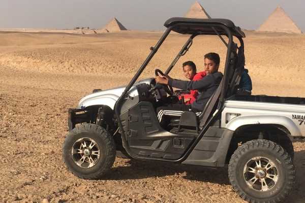 Desert Safari ATV Quad Biking Around Pyramids of Giza