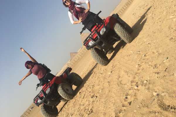 Desert Safari ATV Quad Biking Around Pyramids of Giza
