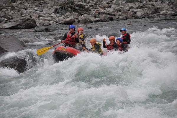 Family rafting
