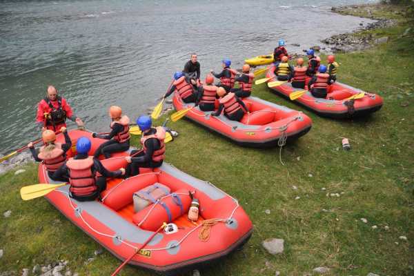 Family rafting