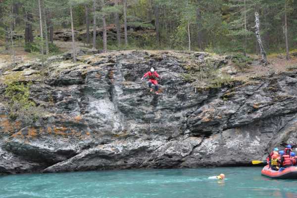 Family rafting