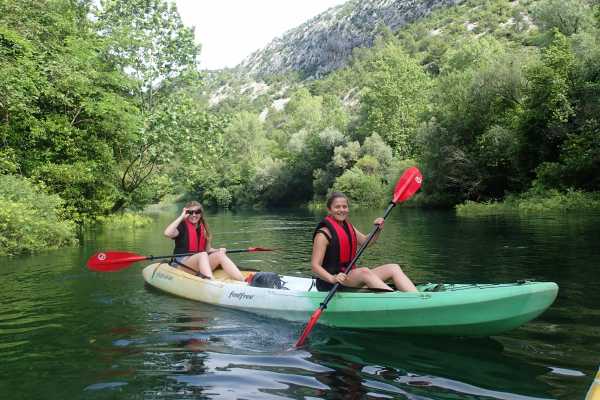 2026 Kayak Tour from the river to the sea         www.raft.hr/kayak