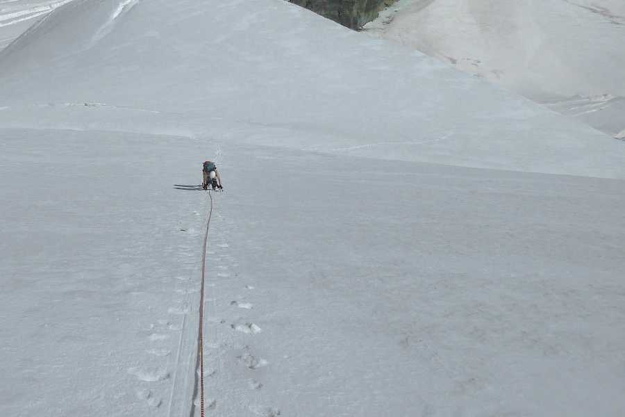 Saas-Fee Guides Allalinhorn North Face 4027m