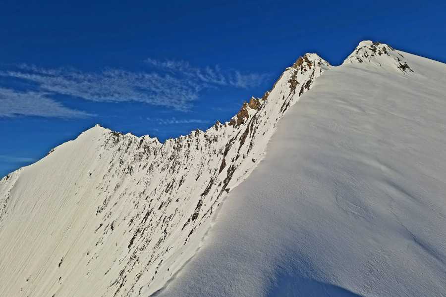Saas-Fee Guides Nadelhorn 4327m from Mischabel Hut