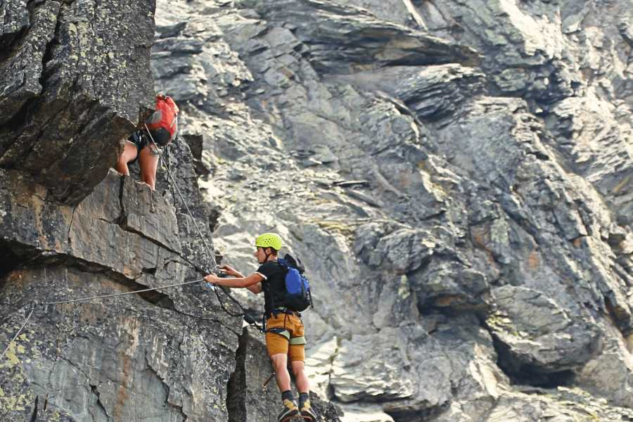 Saas-Fee Guides Mittaghorn 3143m Via Ferrata