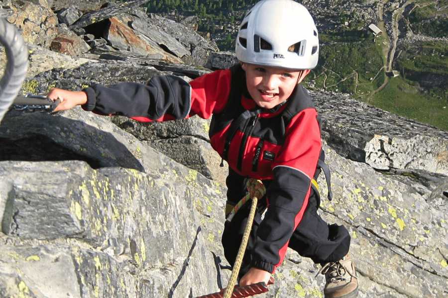 Saas-Fee Guides Mittaghorn 3143m Via Ferrata
