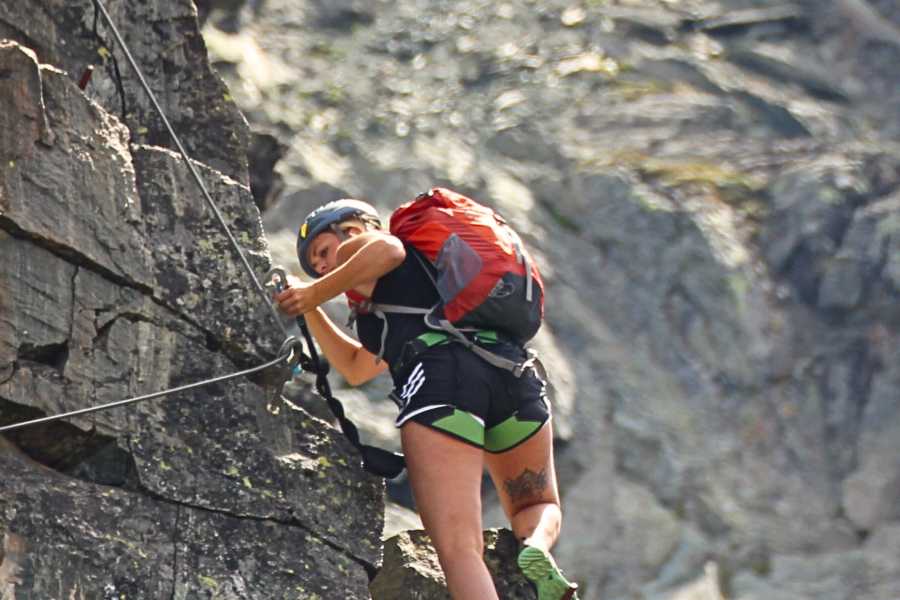 Saas-Fee Guides Mittaghorn 3143m Via Ferrata