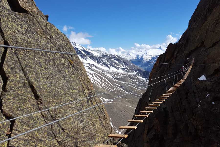 Saas-Fee Guides J&auml;gihorn 3206m Via Ferrata