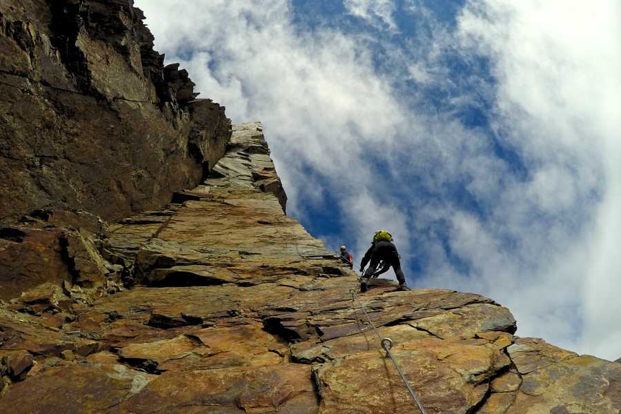 Saas-Fee Guides J&auml;gihorn 3206m Via Ferrata