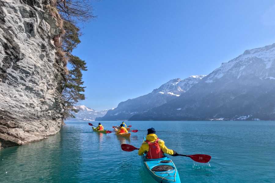 Hightide Kayak School GmbH Winter Kayak Tour Lake Brienz