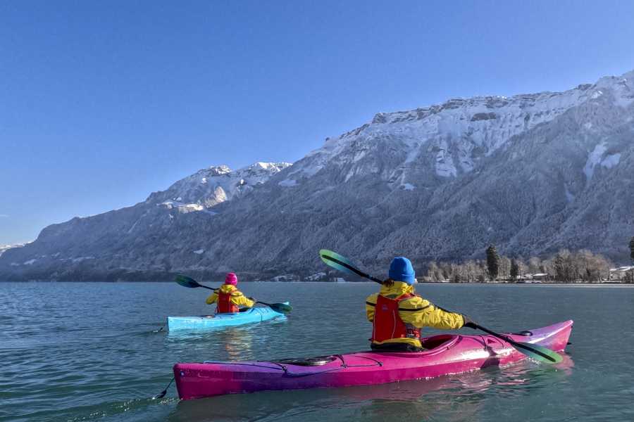 Hightide Kayak School GmbH Winter Kayak Tour Lake Brienz