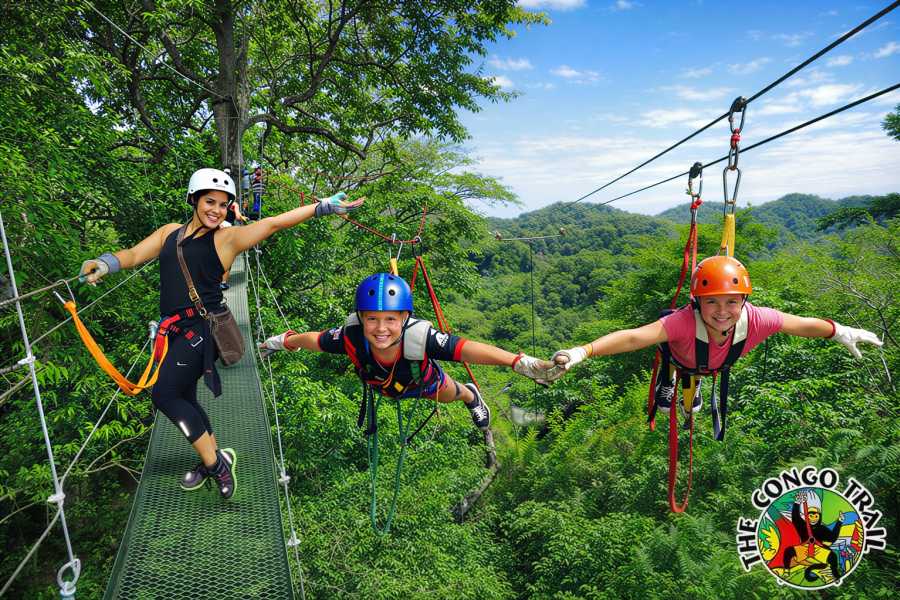 Congo Canopy Original and Extreme Zip Line Combo
