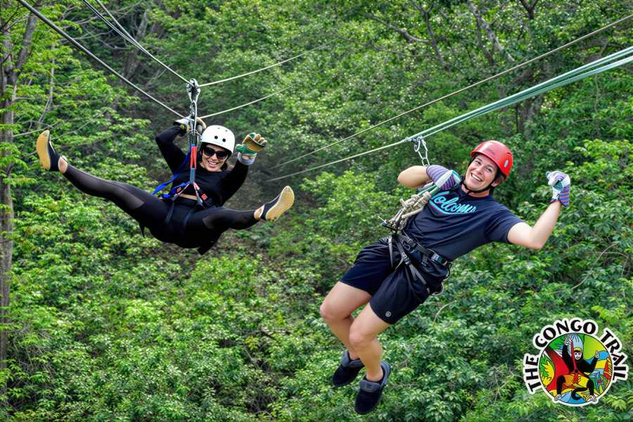 Congo Canopy Original and Extreme Zip Line Combo