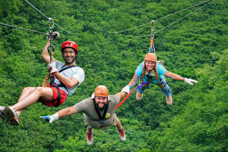 Congo Canopy Original and Extreme Zip Line Combo