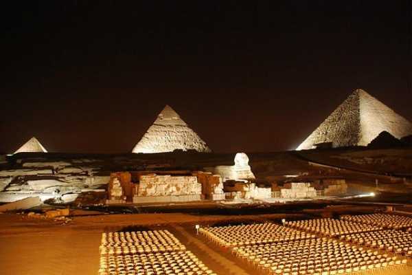 Sound And Light show at the Pyramids of Giza