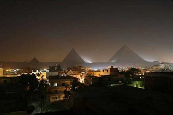 Sound And Light show at the Pyramids of Giza