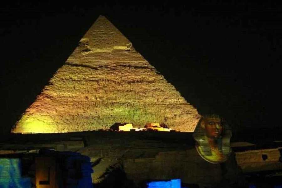 Sound And Light show at the Pyramids of Giza