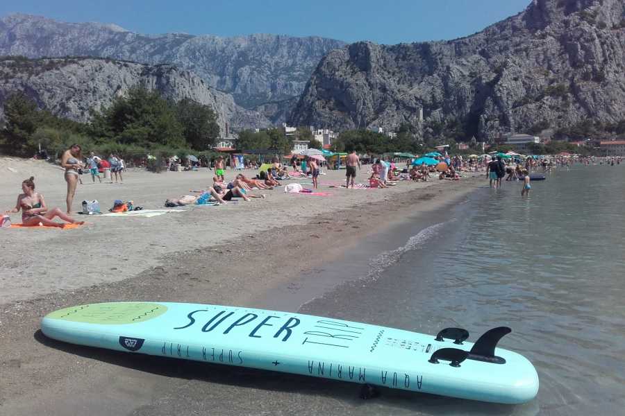 Dalmatian Adventures SUP tour on the river Cetina       www.raft.hr/sup