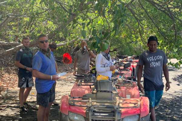 ATV Beach BBQ Lobster Tour
