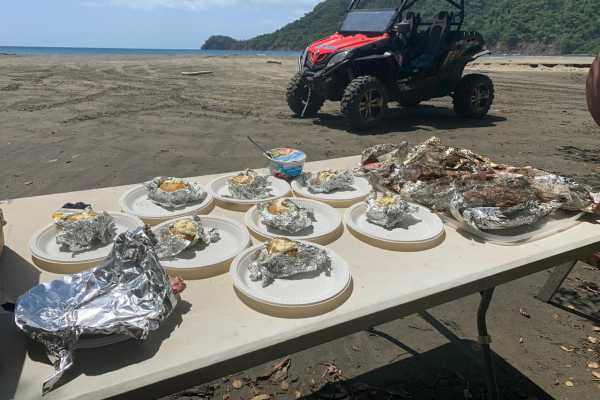 ATV Beach BBQ Lobster Tour