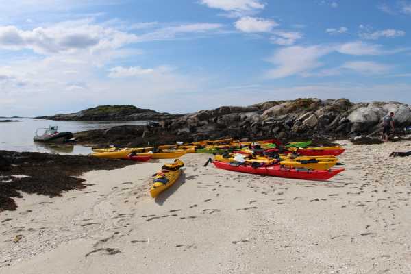 Explorative AS Geführte Kajakfahrt in Abelvær / Namdalskysten