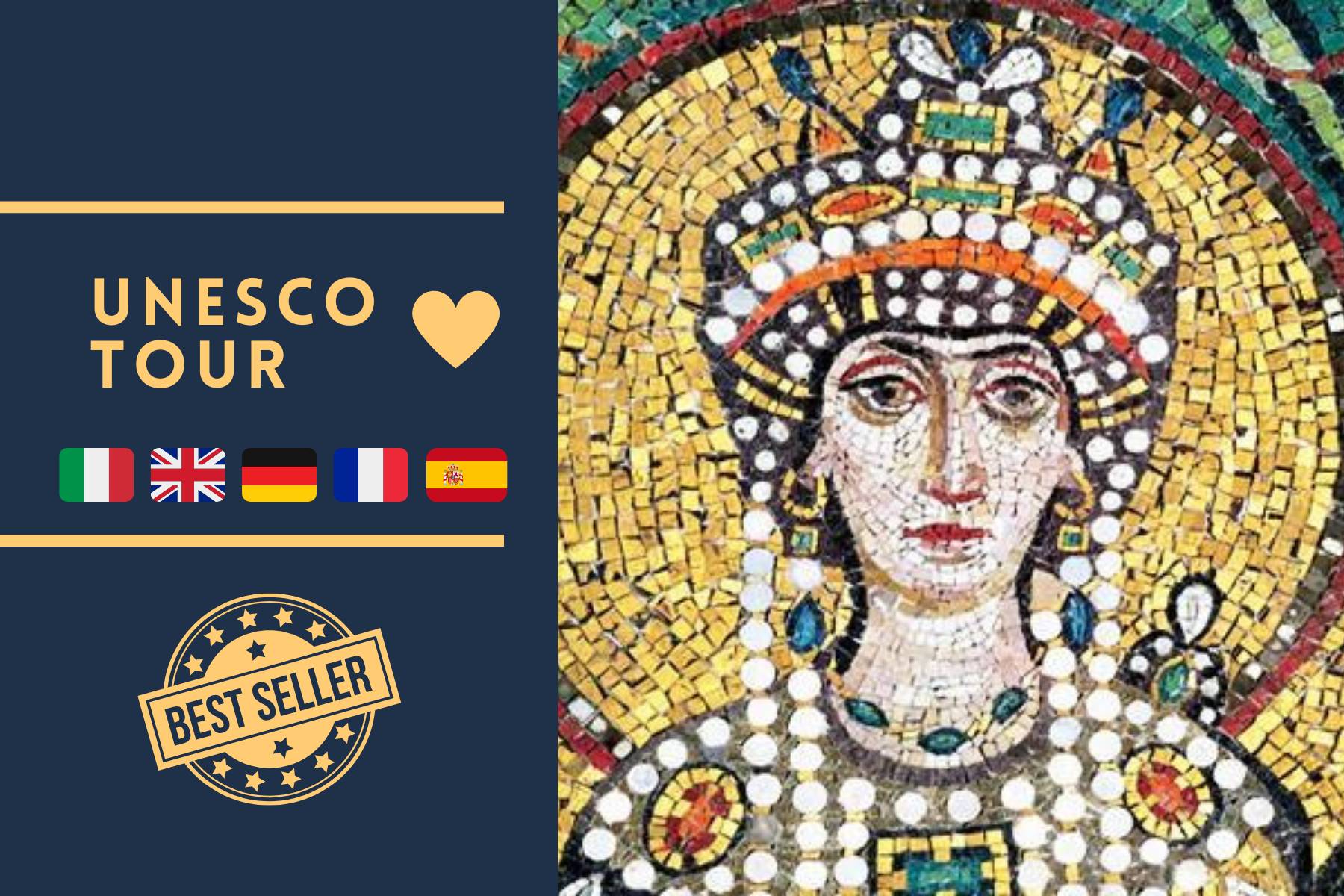 Mosaiksteinchen - Geführte Tour zu den UNESCO-Denkmälern in Ravenna Mosaiksteinchen - Geführte Tour zu den UNESCO-Denkmälern in Ravenna