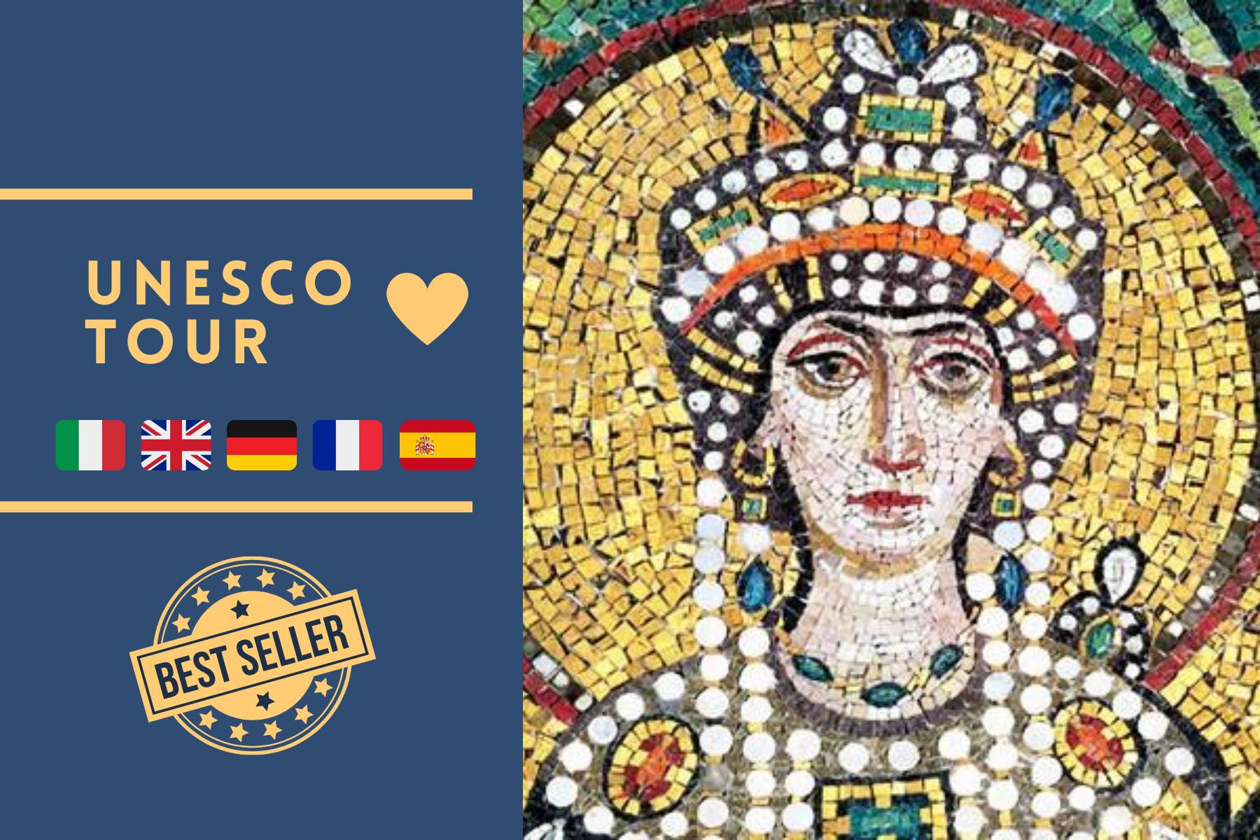 Tessere di Mosaico - Visita Guidata ai monumenti UNESCO di Ravenna Tessere di Mosaico - Visita Guidata ai monumenti UNESCO di Ravenna